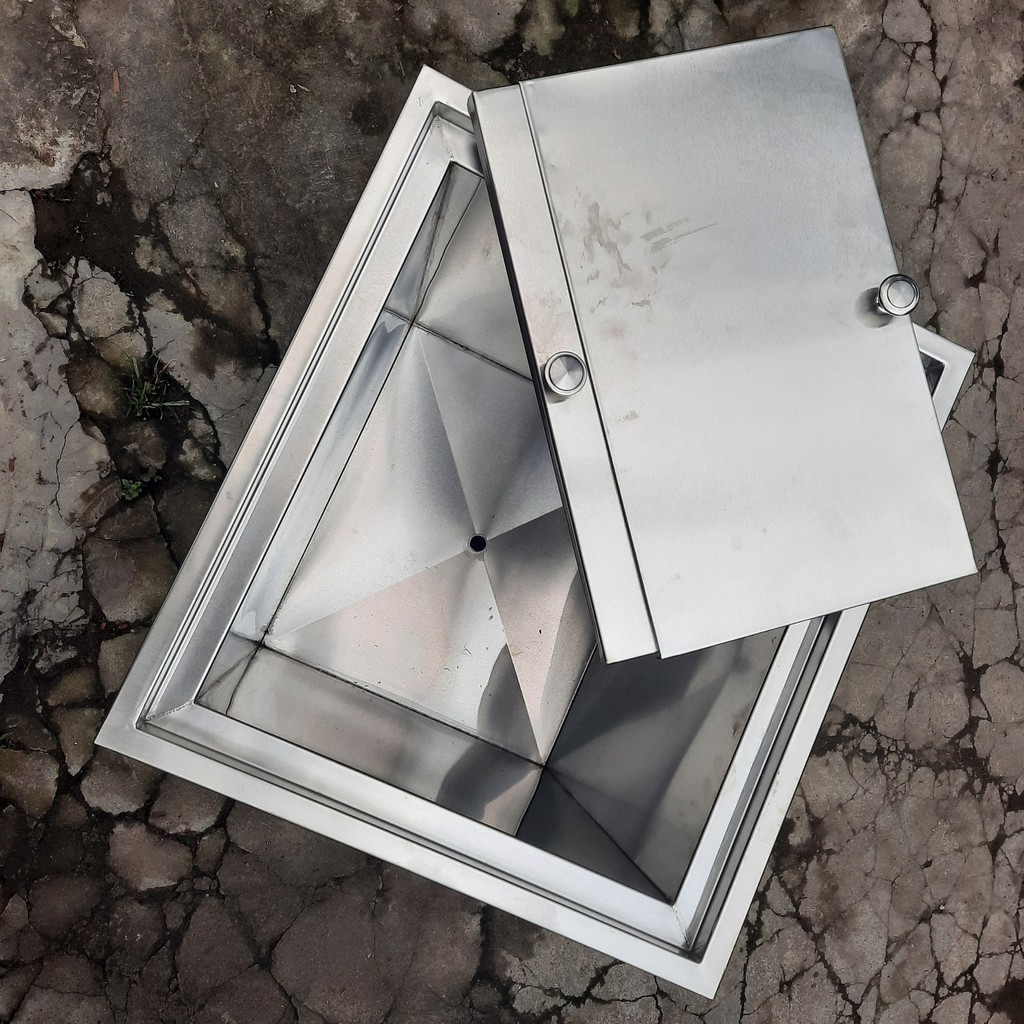 Thùng Đá inox 500x400x400