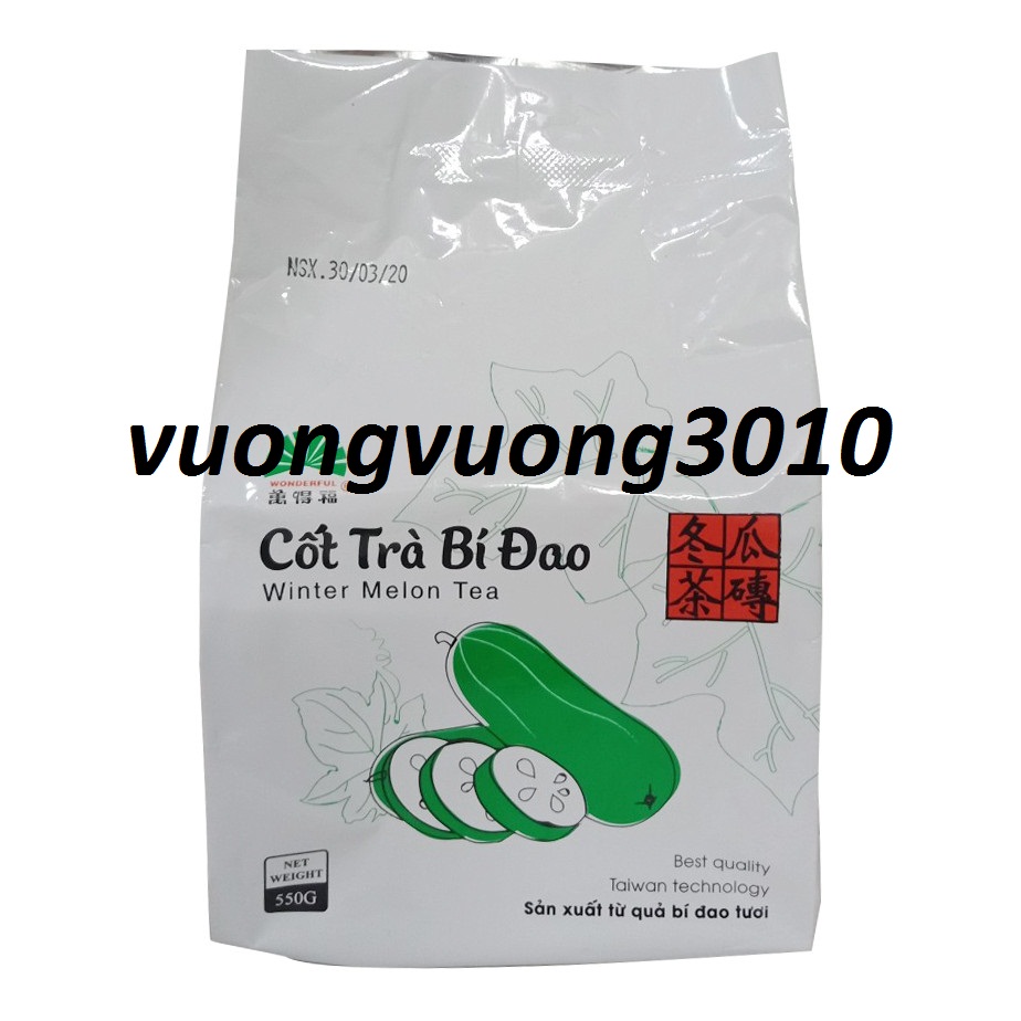 Cốt Trà Bí Đao WONDERFUL 550g