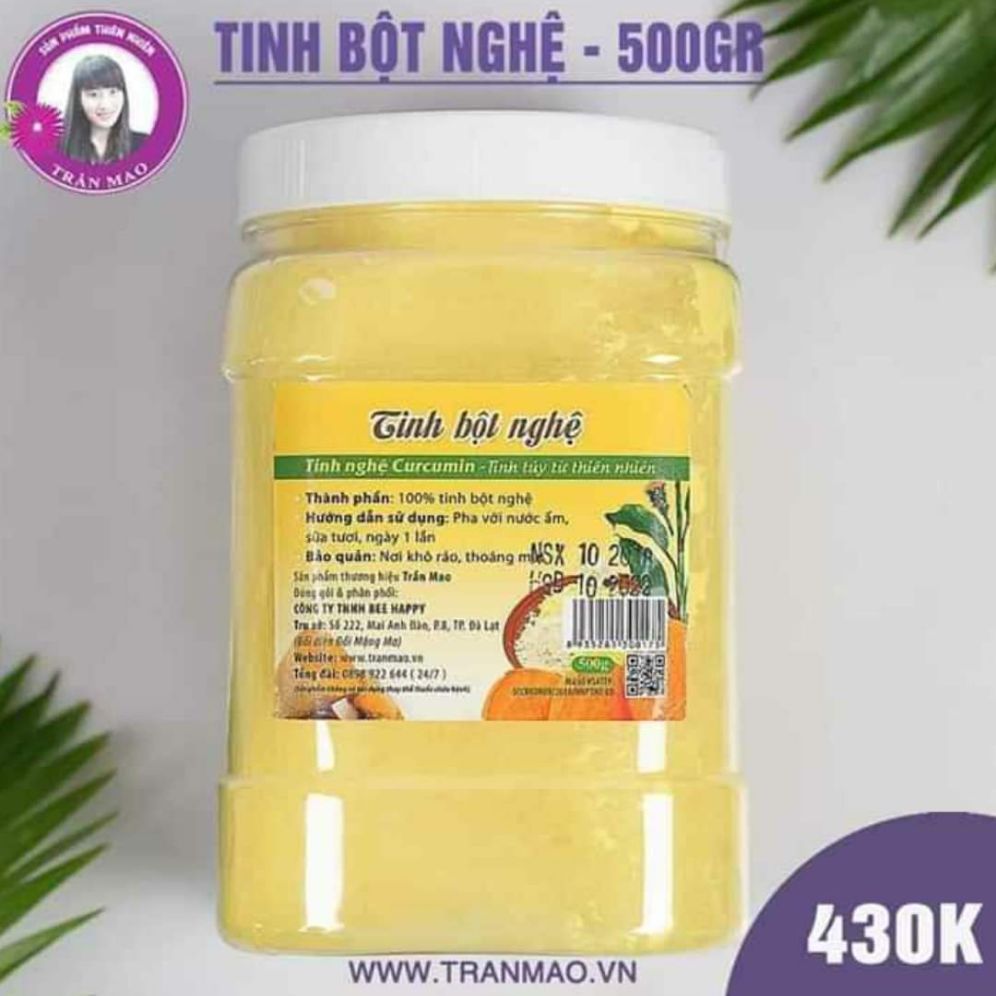 [HCM]TINH BỘT NGHỆ TRẦN MAO 500G