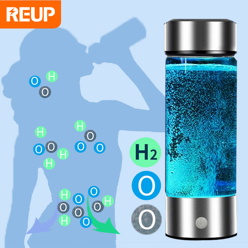 Electric water filter Hydrogen water Generator water bottle Ionizer Maker Hydrogen-Rich Water Antioxidants ORP Hydrogen bottle