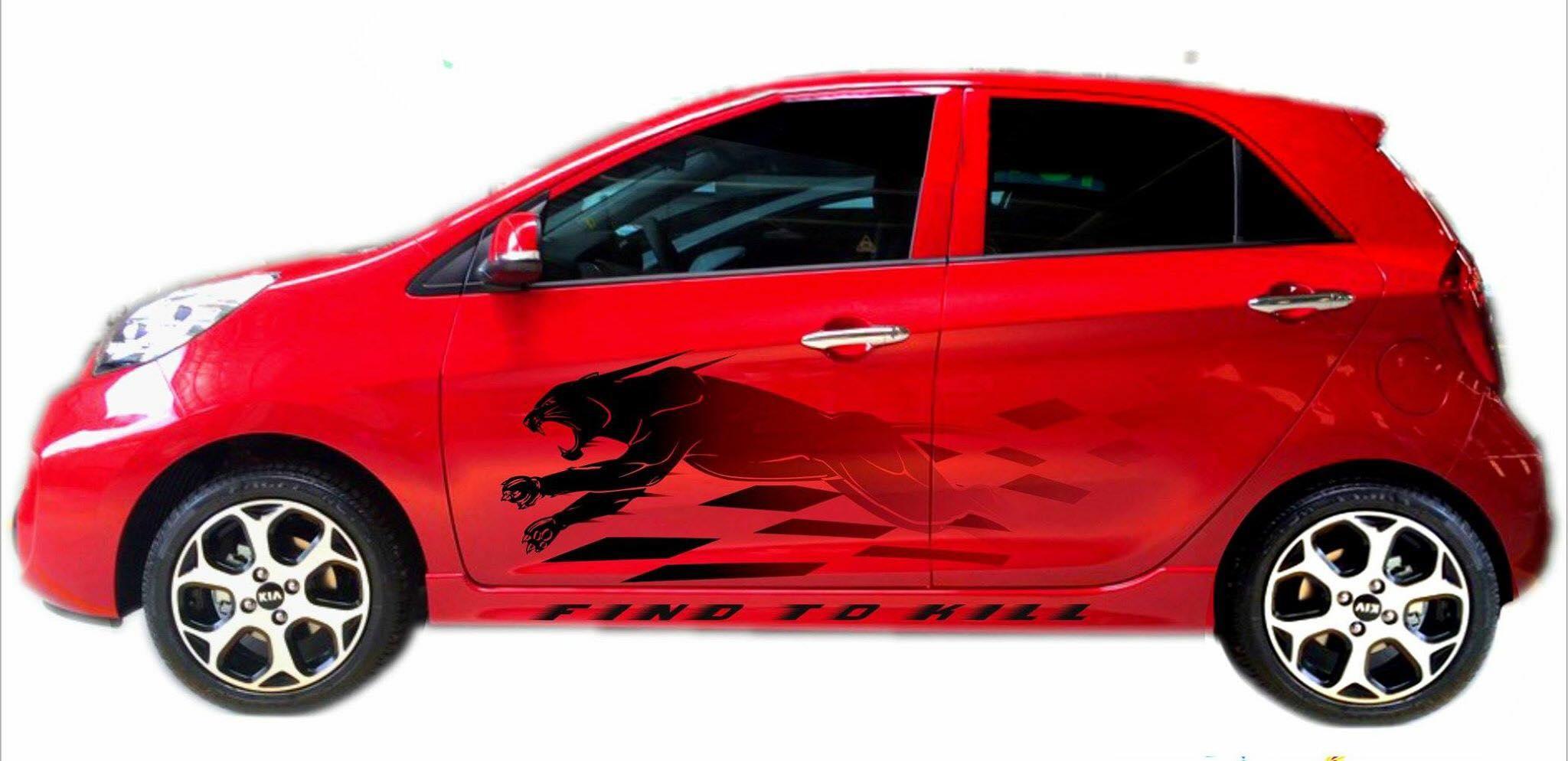 Tem dán sườn xe i10 hatback