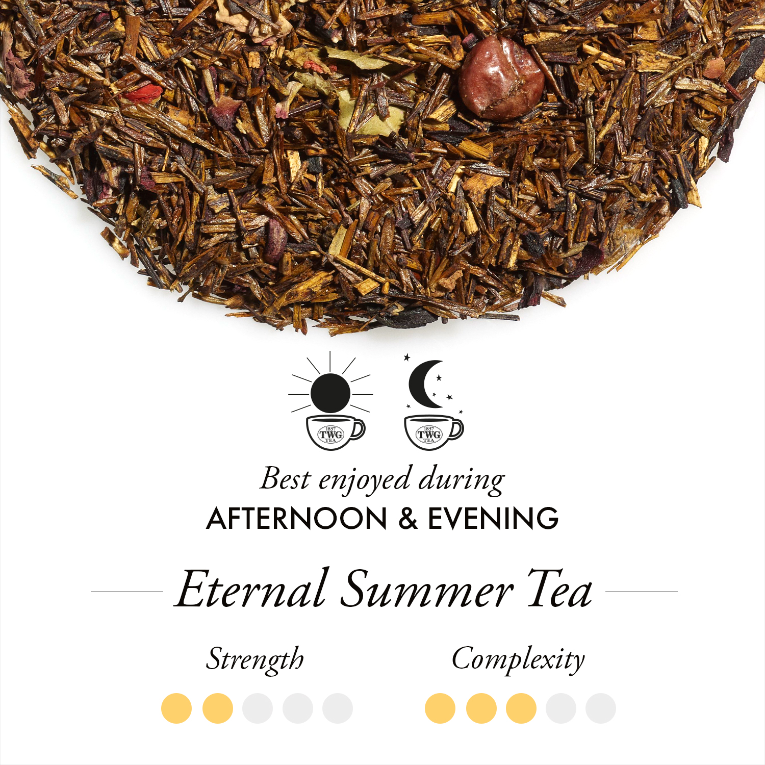 Trà TWG Tea - Eternal Summer Tea (120g) | Trà đỏ Nam Phi