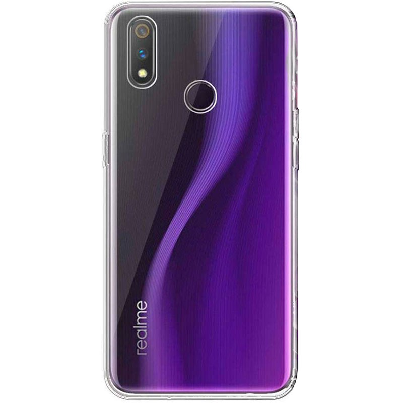 Ốp dẻo trong suốt Realme 3 Pro