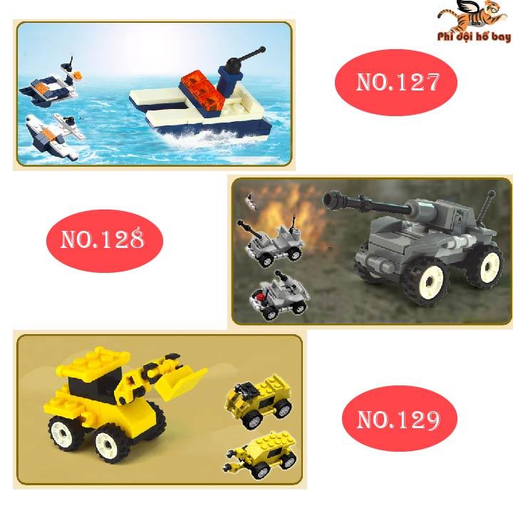 Combo Đồ Chơi Lắp Ghép 10 Món Cho Bé A003