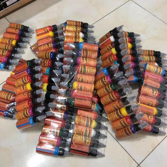 Set 12 màu mực tập xăm Eternal ( 30ml / 1oz )