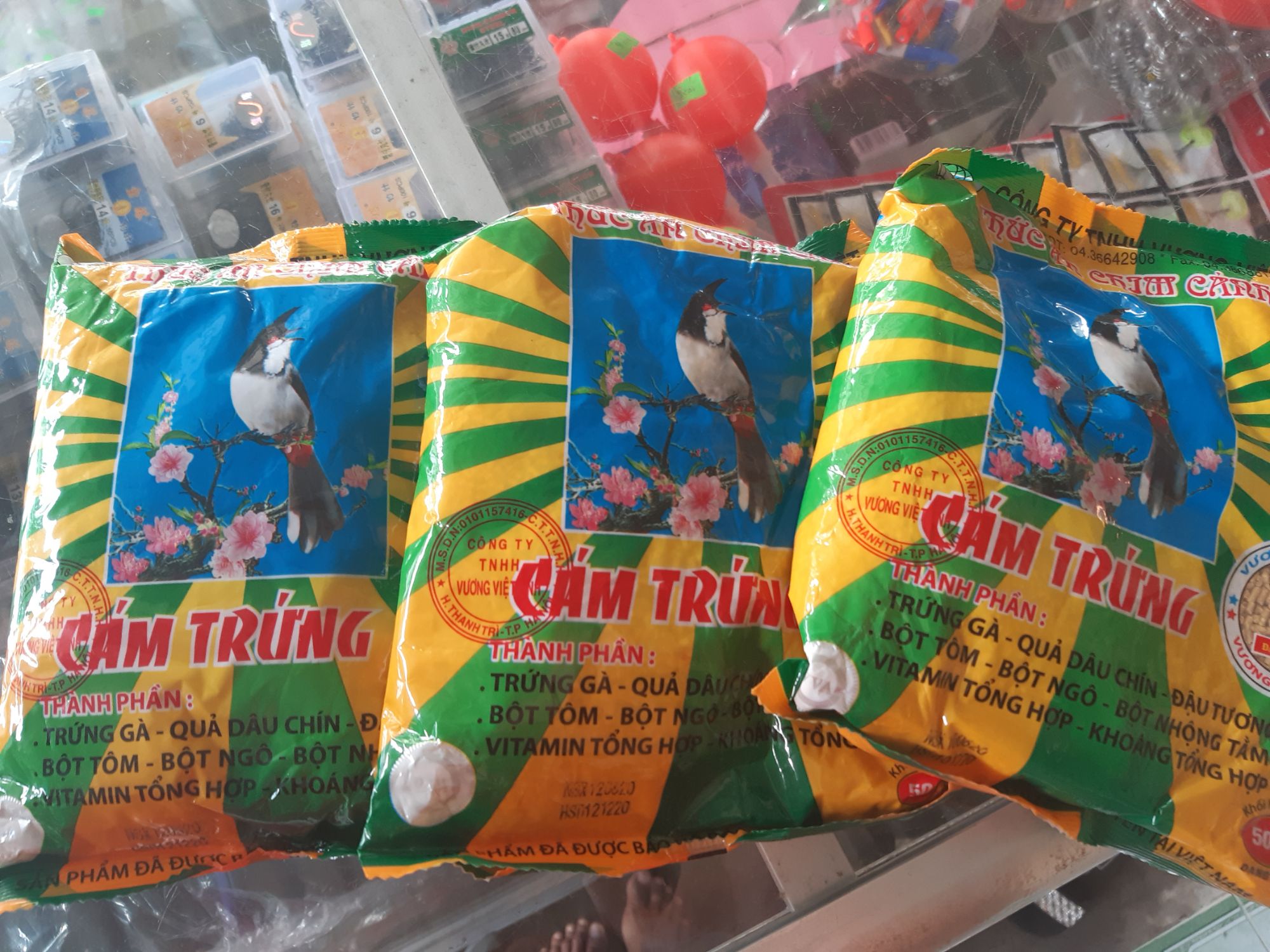 Cám Trứng, Cám Chim