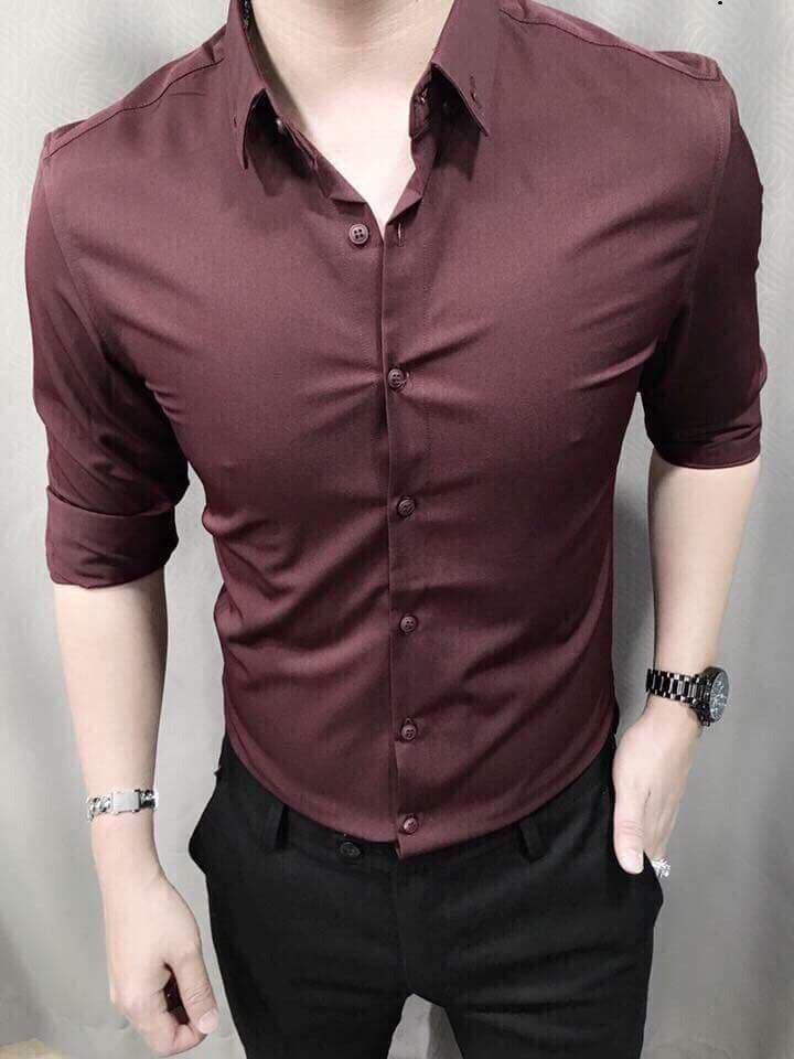 [HCM]Áo sơ mi nam  lịch lãm sang trọng