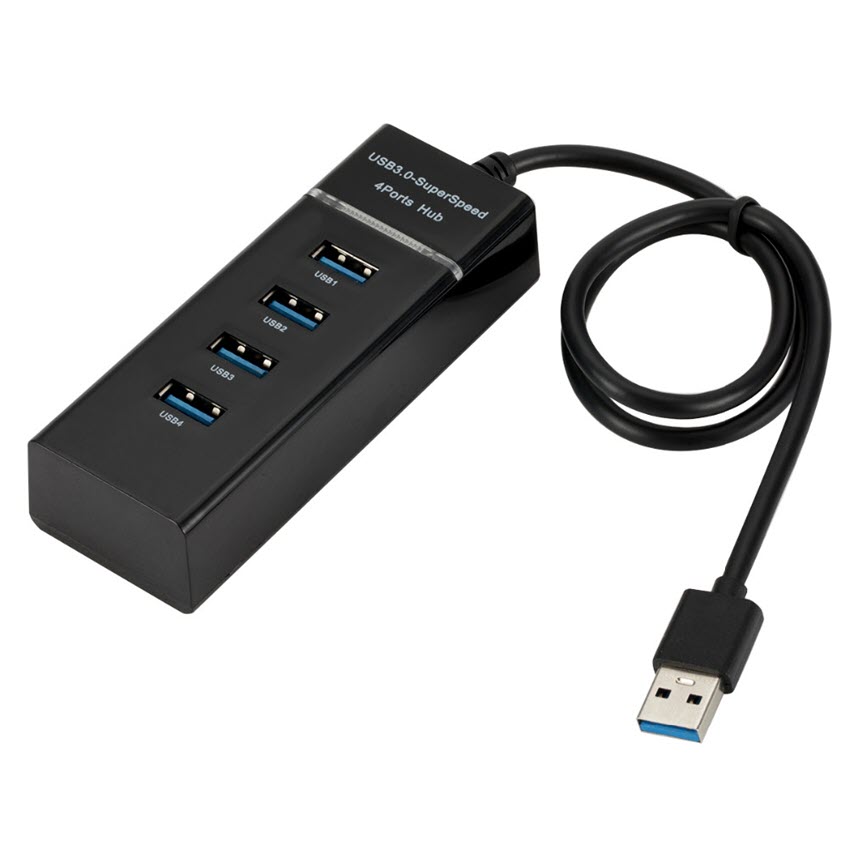 Bộ chia usb hub 4 cổng usb 3.0 cao cấp