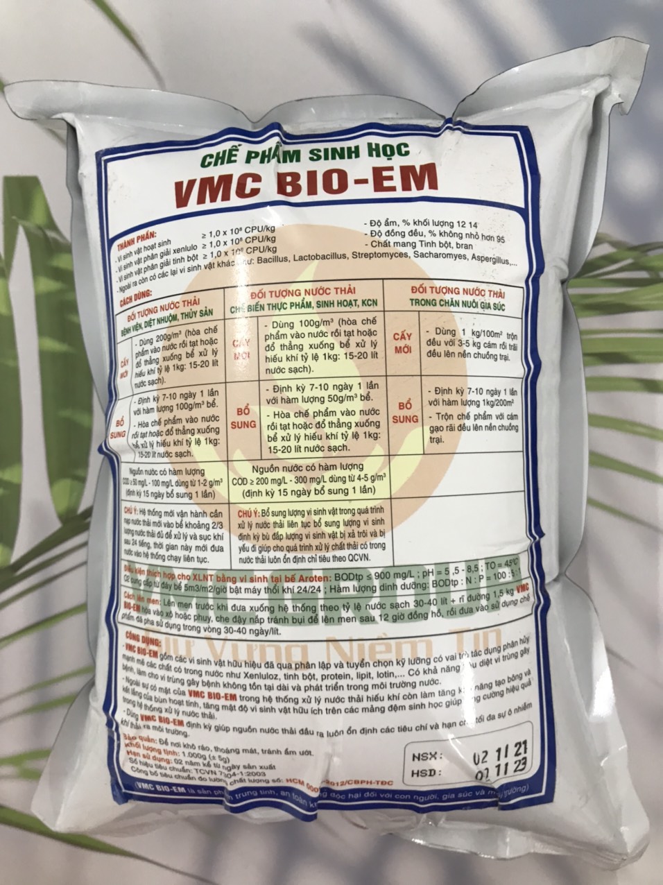 Chế phẩm sinh học xử lý nước thải BIO-EM