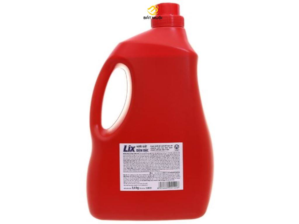 Nước giặt Lix chai 3.6 lít - CTY BÁT MUỘI