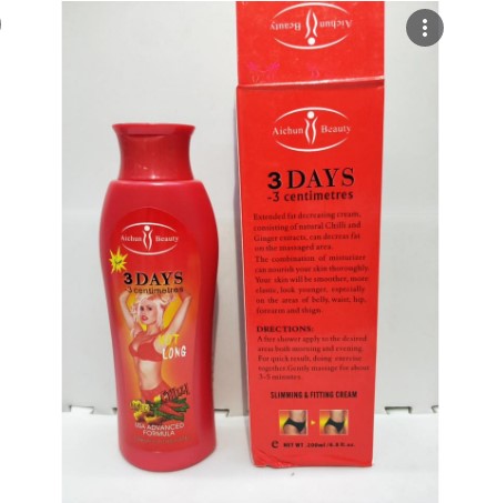 Kem tan mỡ bụng AICHUN BEAUTY 3 DAYS