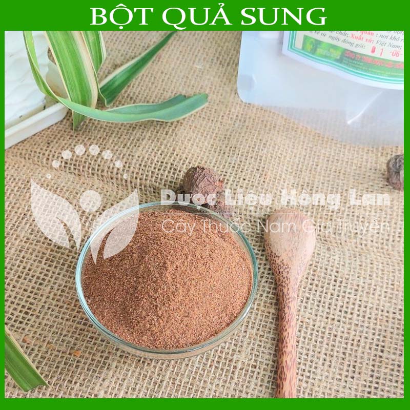 ✅[Thượng hạng] 500G Bột Quả Sung nguyên chất loại 1 (không pha chộn tạp chất, đã sao thơm, không chất bảo quản)