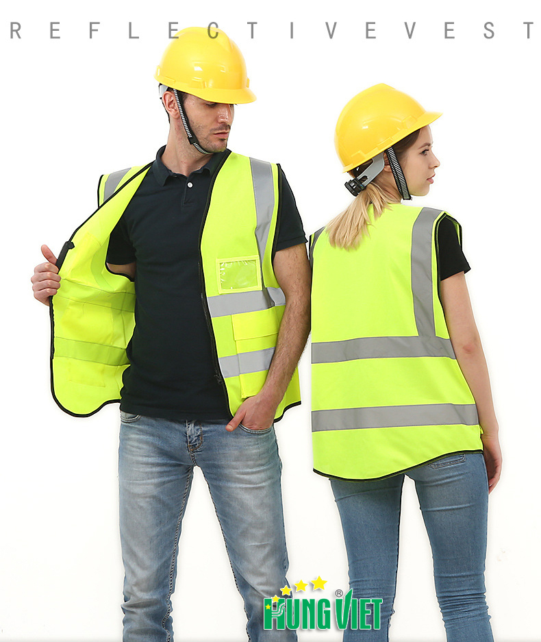 Áo phản quang bảo hộ công trình giá rẻ
