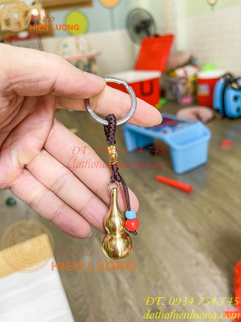 Móc Khóa Hồ Lô Bằng Đồng