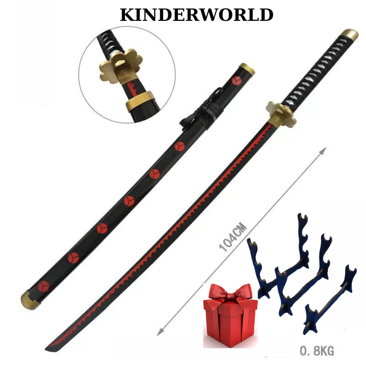 Với mô hình kiếm gỗ Zozo Shusui, bạn sẽ được trải nghiệm cảm giác của 1 samurai thực thụ tay trang bị kiếm để đi chiến đấu. Điểm nhấn loè lên từ sự tỉ mỉ tạo hình kiếm, bắt mắt nhất là thiết kế độc đáo của lưỡi kiếm.
