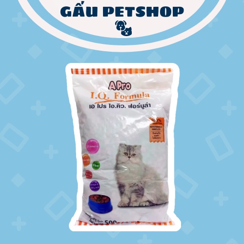 Hạt cho mèo apro iq formula 500g