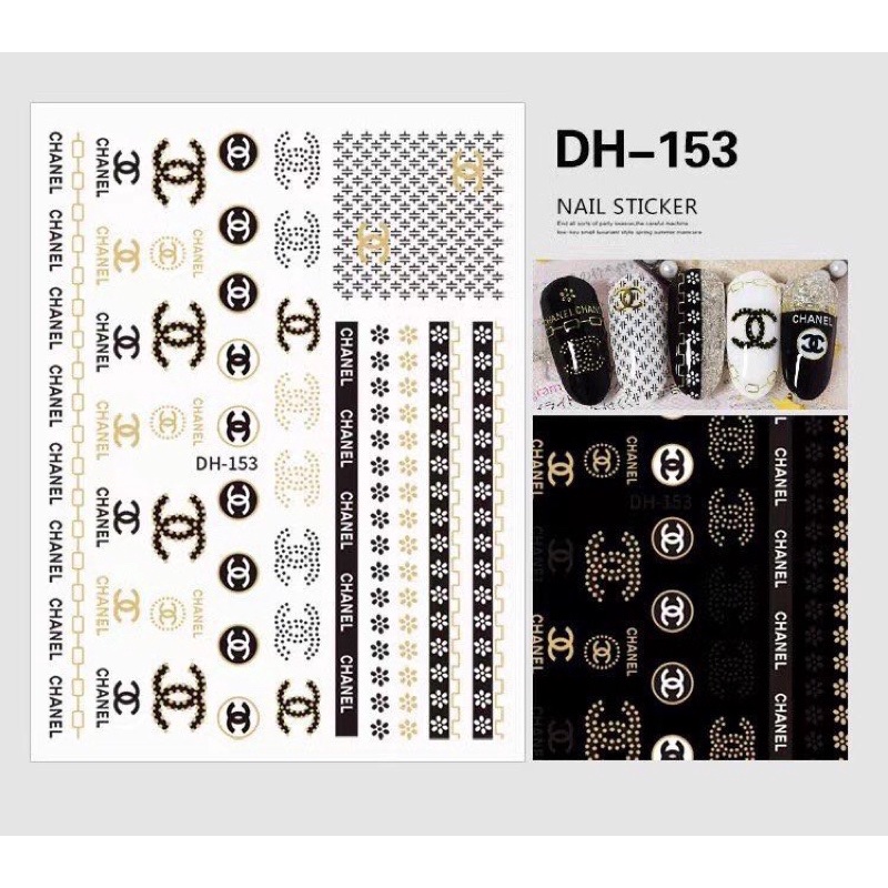 Sticker hình dán trang trí móng các mẫu siêu HOT