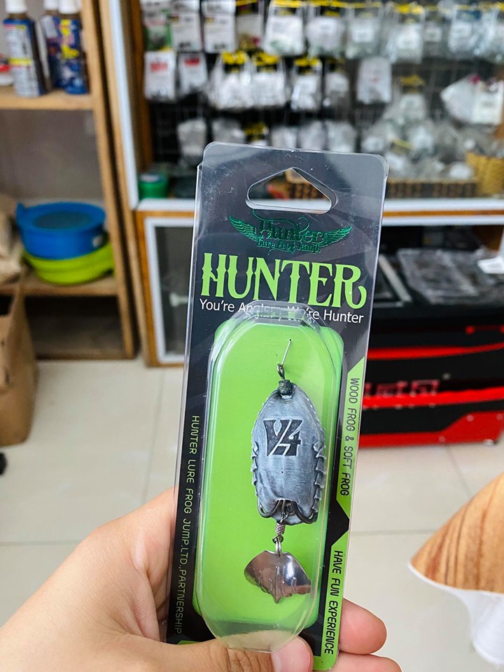 Mồi giả nhái hơi Hunter V4