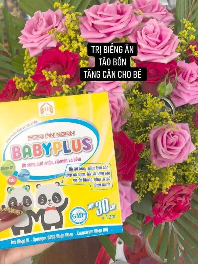 Siro Ăn Ngon Cho Bé BaByPlus