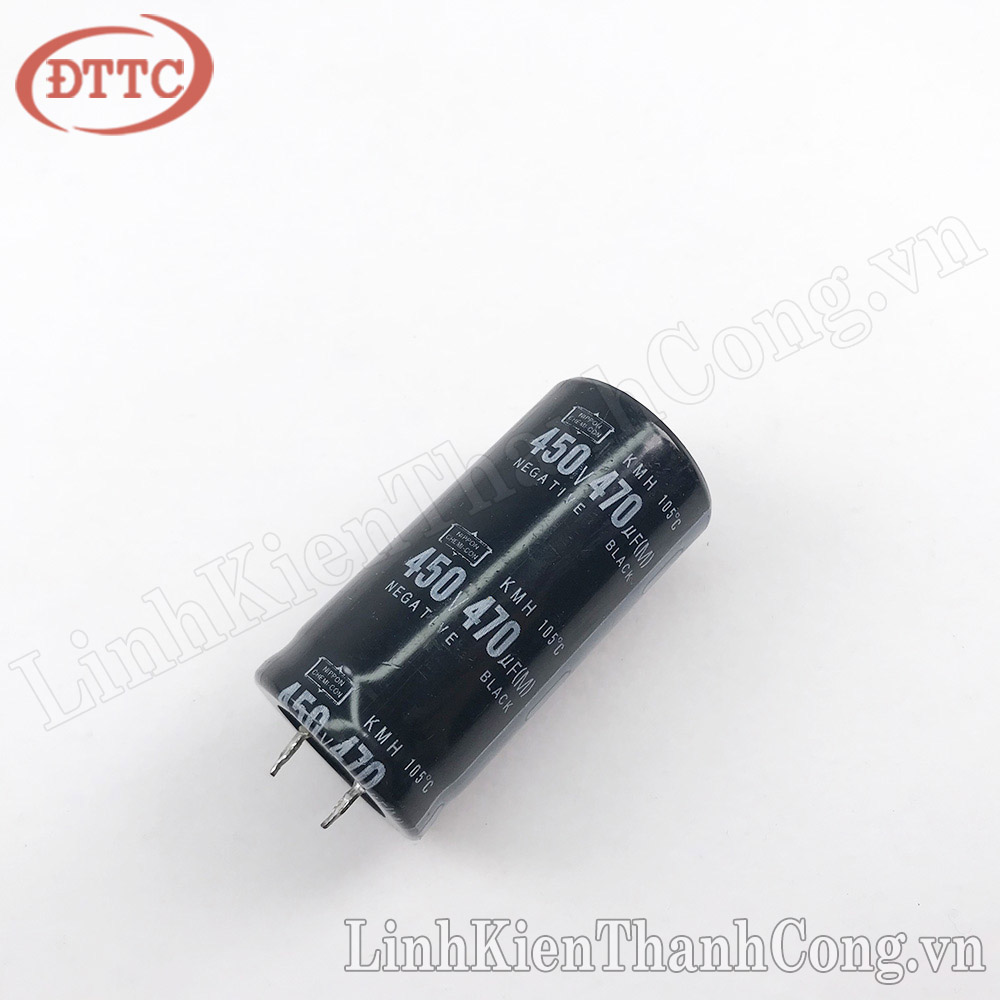 Tụ 470uF 450V Chân Cứng Tháo Máy (30x60mm)