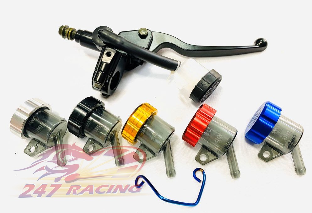 Combo Tay thắng bình dầu rời tặng kèm Bình dầu Khói nắp CNC và pass titan gắn bình dầu nhiều màu để lựa chọn