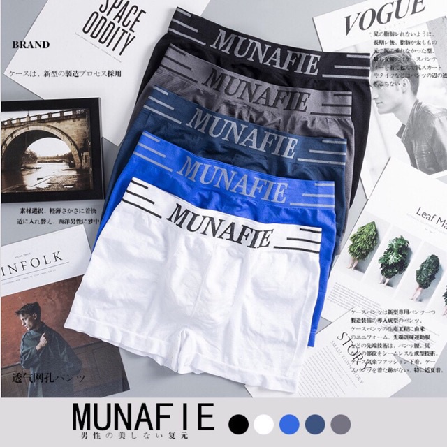Quần lót nam boxer - quần sịp đùi munafi
