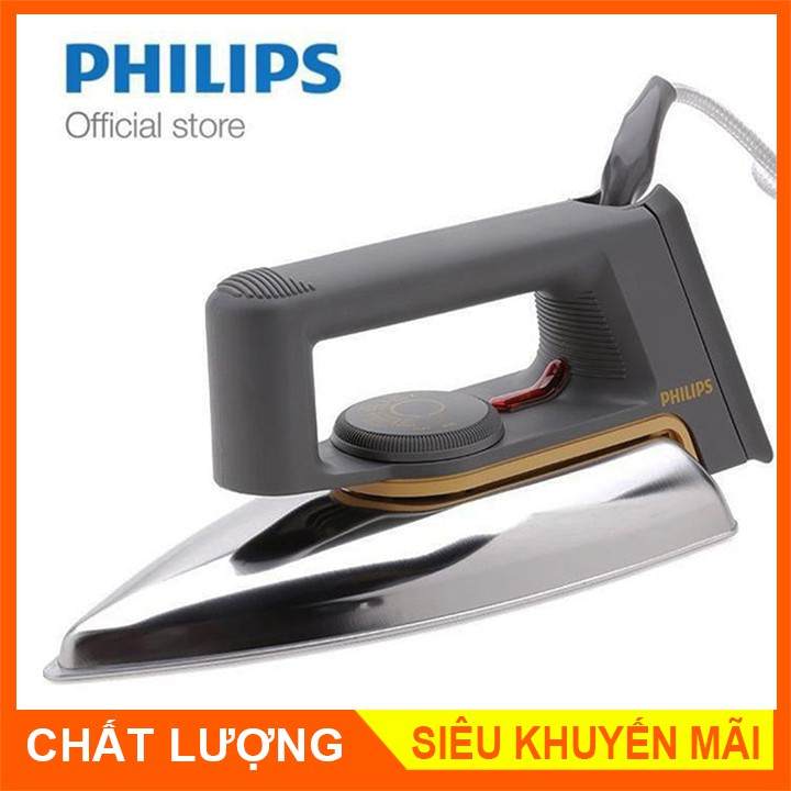 [HCM]Bàn ủi Philips HD1172 (Xám bạc) - Hàng nhập khẩu