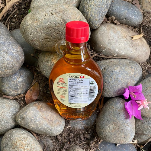SI RÔ HỮU CƠ LÁ PHONG - ORGANIC MAPLE SYRUP 250ml - echo mountain maple