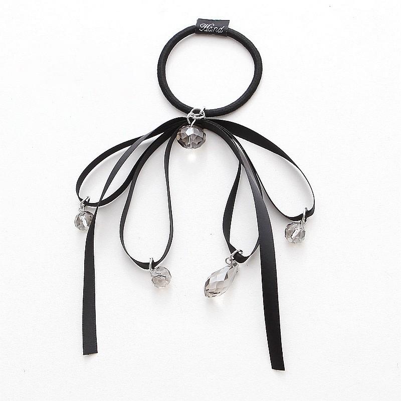 Buộc tóc hạt rơi cột tóc nữ Hàn quốc cổ trang lụa vải ruy băng thời trang xinh xắn dễ thương