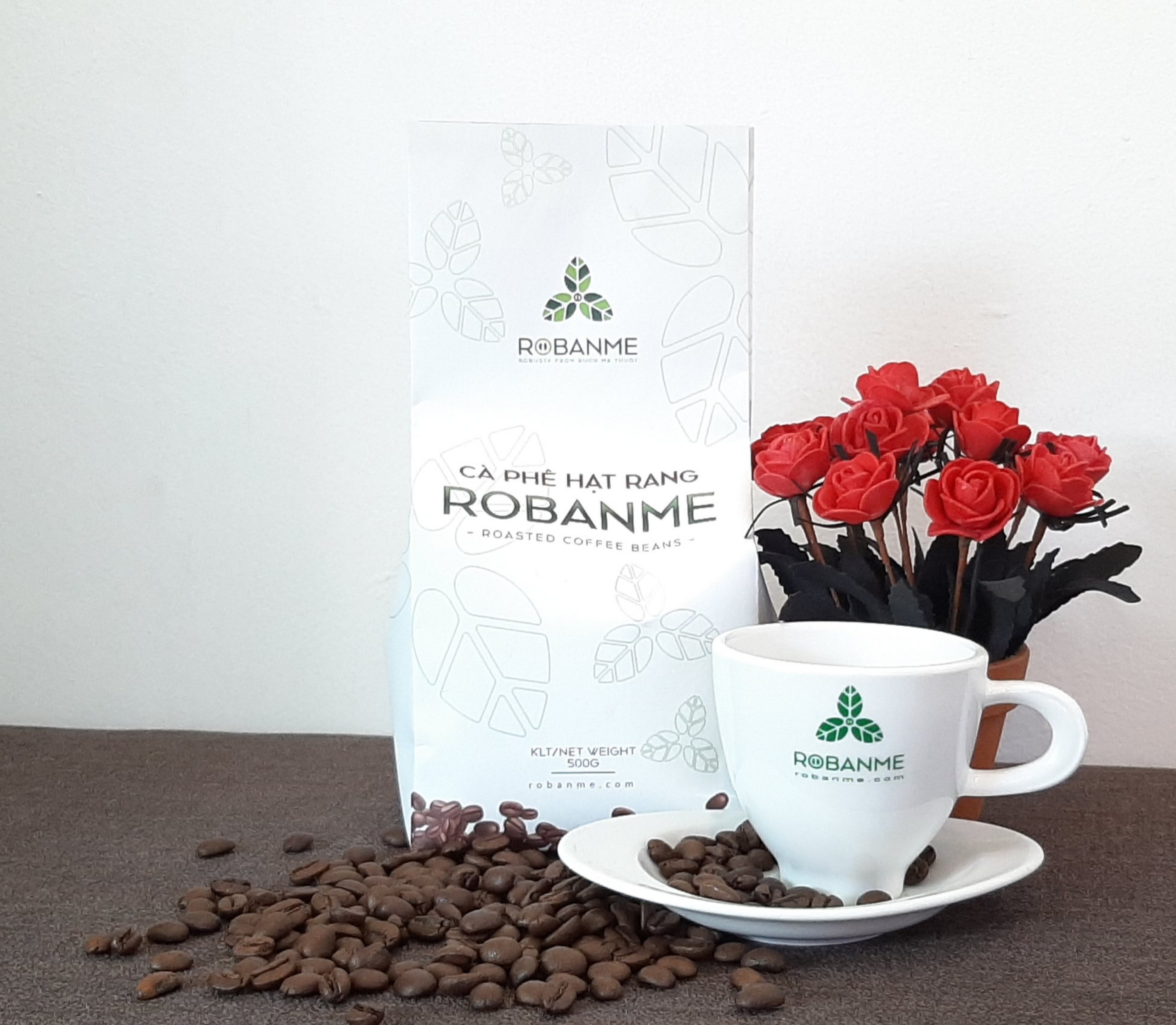 Cà phê hạt rang Robanme
