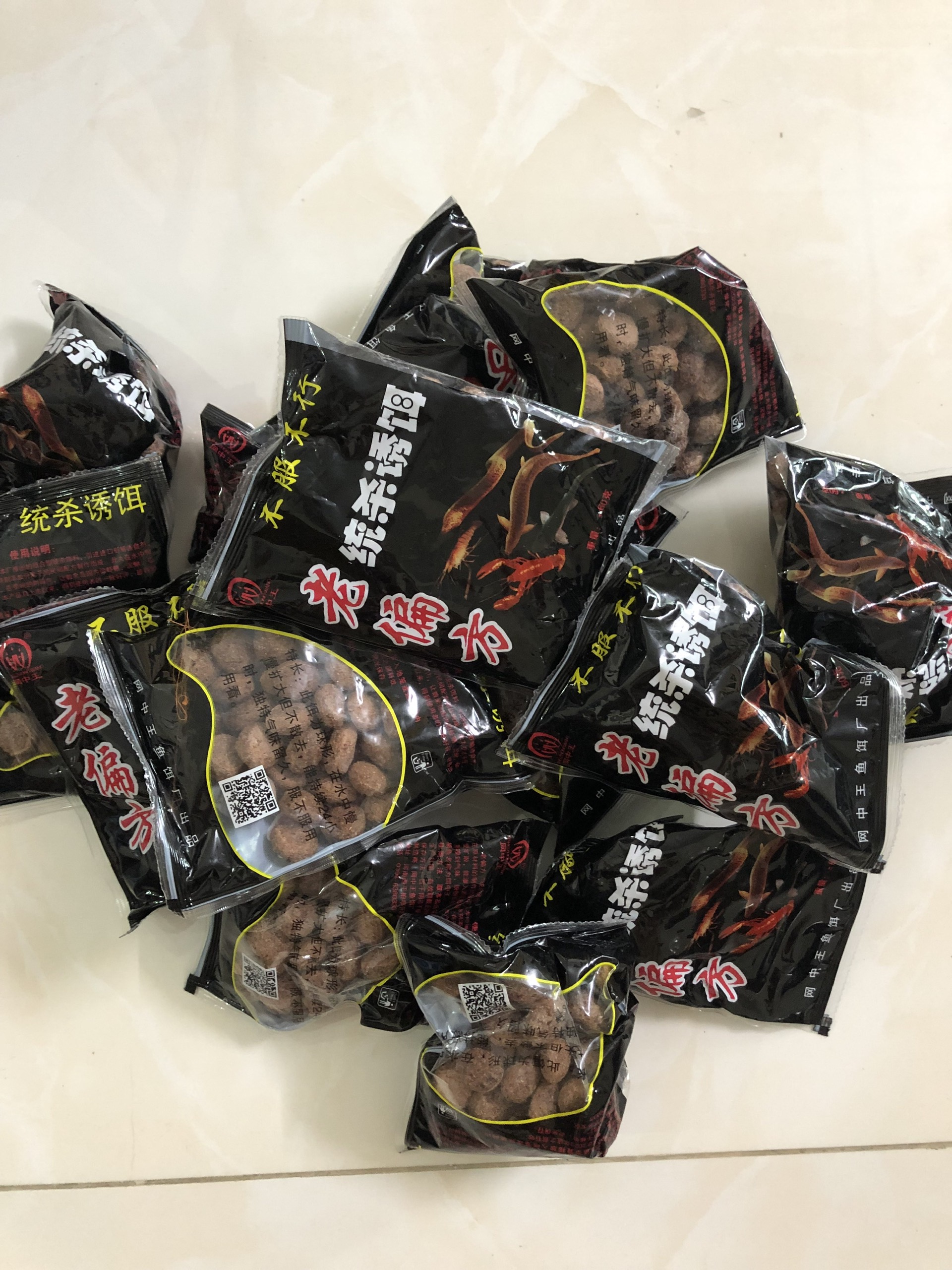 Combo 3 gói mồi lồng ô bẫy cá lồng bát quái , mồi tổng hợp bắt tôm cua cá lươn trạch
