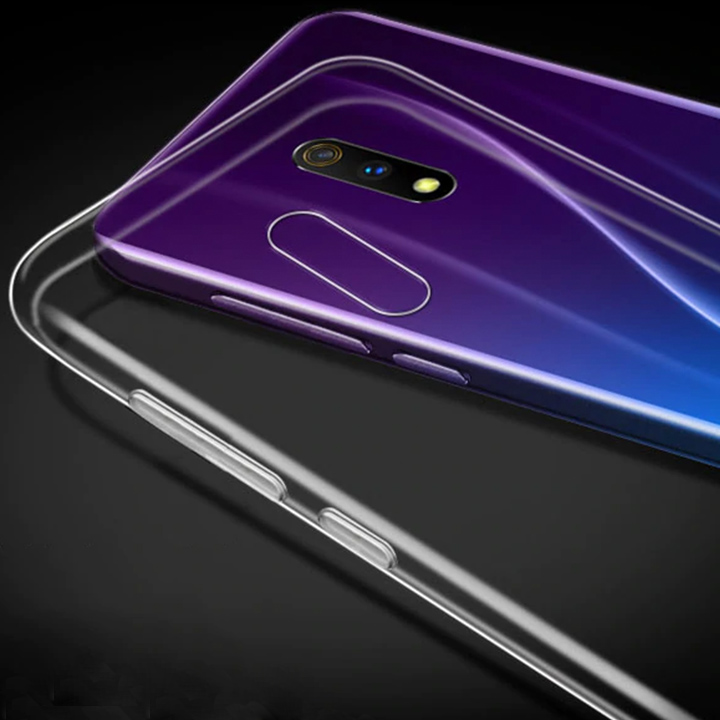 Ốp lưng dẻo trong cho Oppo Realme X (Loại đẹp, chống bẩn)