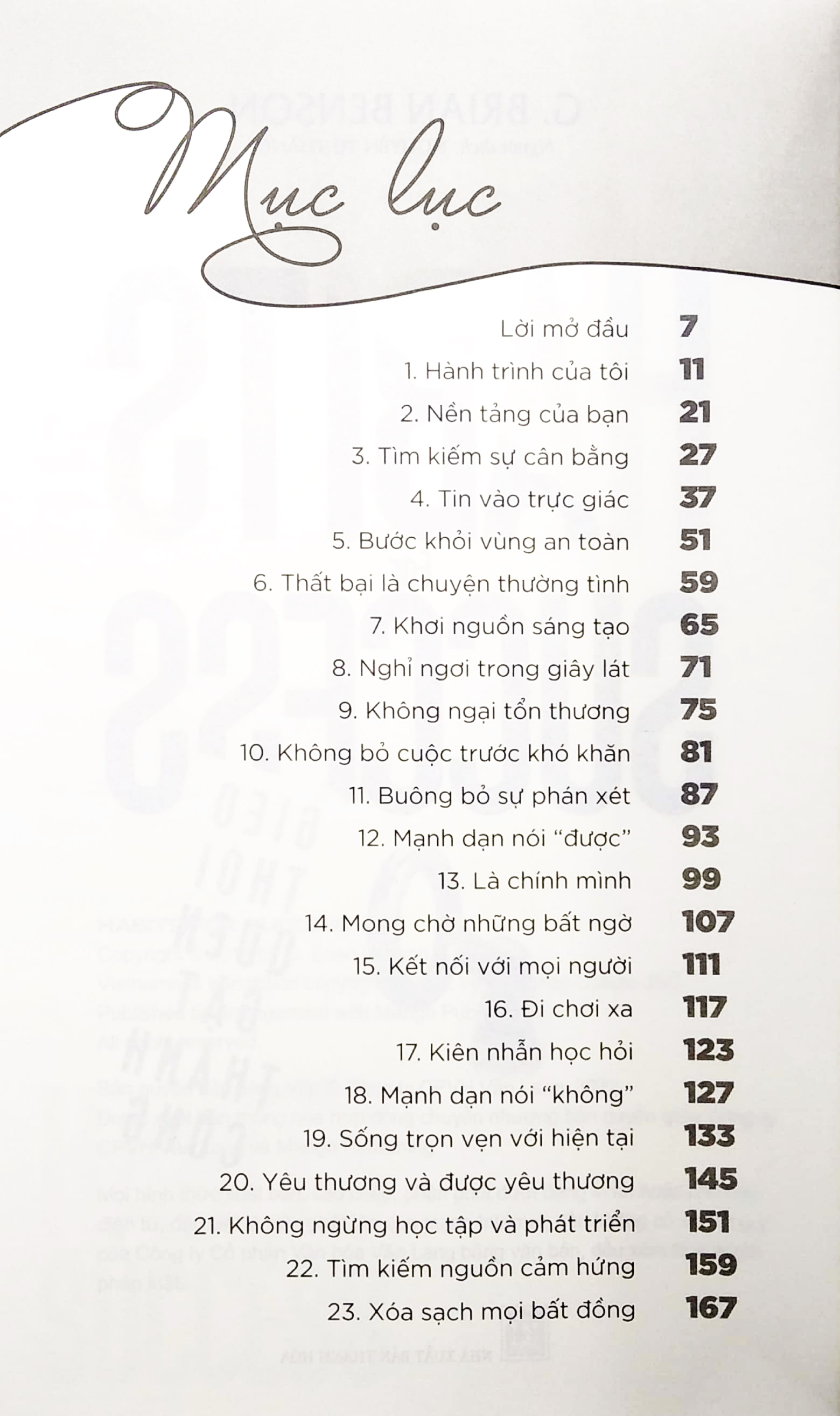 Gieo Thói Quen Gặt Hái Thành Công (Tái Bản)
