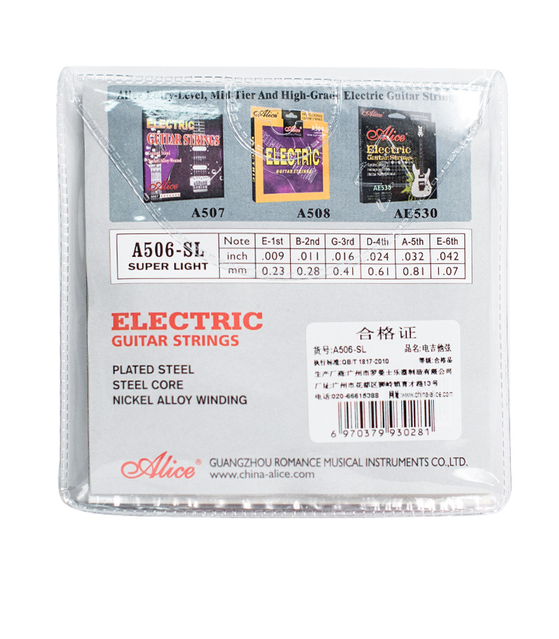 Dây Đàn Guitar Điện I String Electric Alice A506