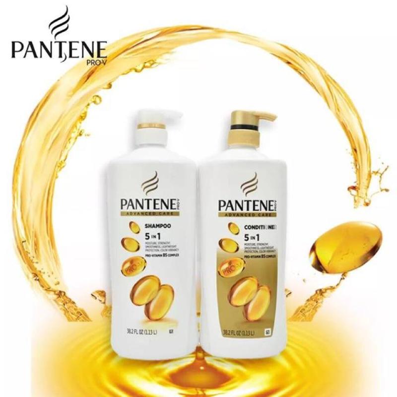 Dầu gội Pantene Advanced Care 5 in 1 Shampoo 1.13L (Chai) nhập khẩu