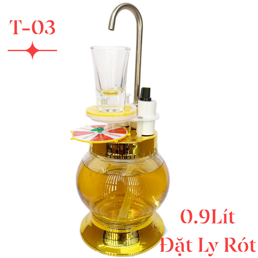 Bình Rót Rươu Tự Động 0.9L