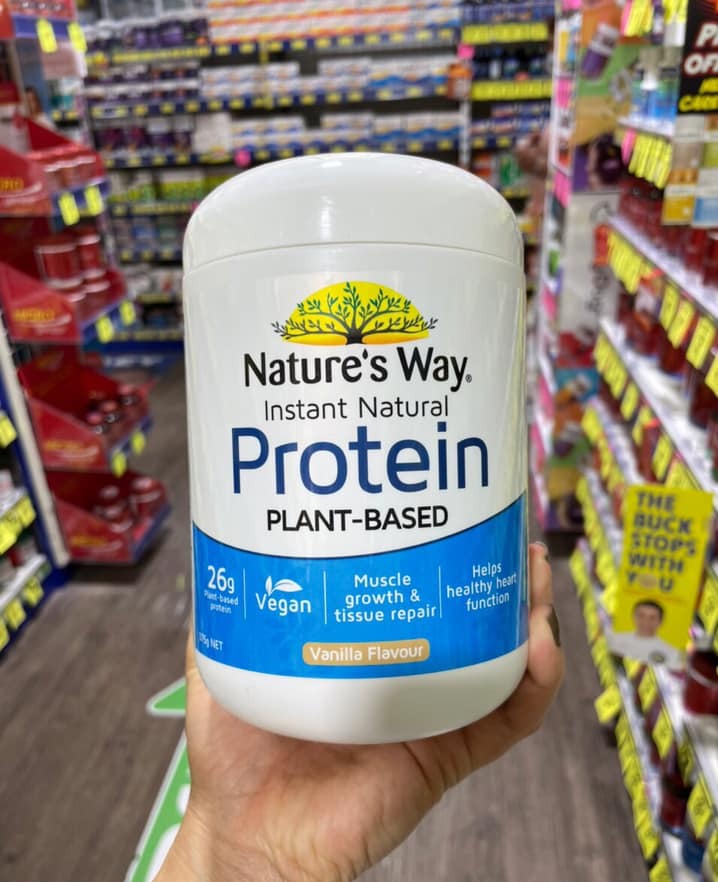 Bột Protein Nature’s Way Protein Vanilla – 375g