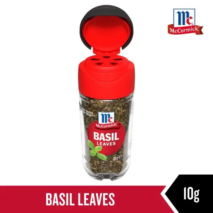 (Lọ 10g) LÁ HÚNG QUẾ Basil Leaves MCCORMICK