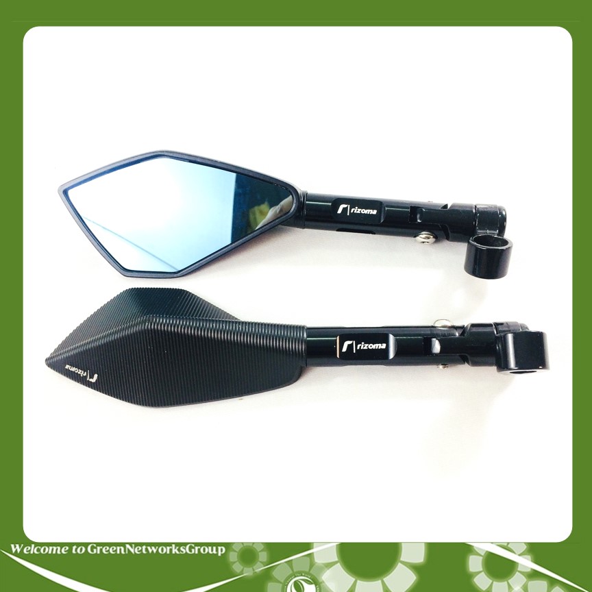 Gương chiếu hậu 5 cạnh Rizoma Phù hợp mọi loại xe hiện nay ( 1 Bên Trái )