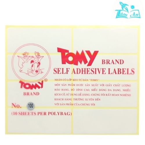 Giấy Decal TOMY [NO.100, 104, 109, 121]