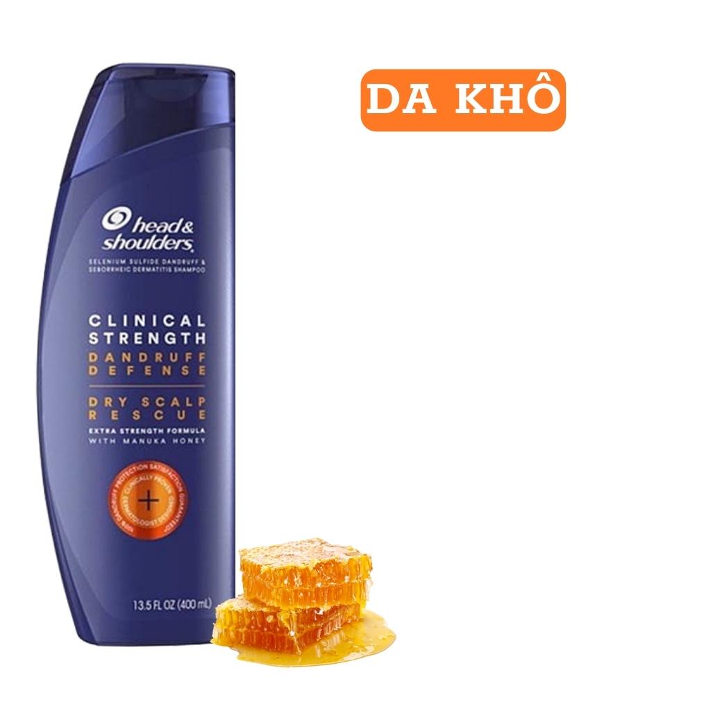 Dầu Gội Sạch Gàu Head & Shoulders Clinical Strength 400ml