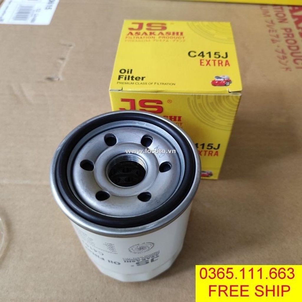 Lọc nhớt Mitsubishi Xpander 2017-2023 JS Asakashi