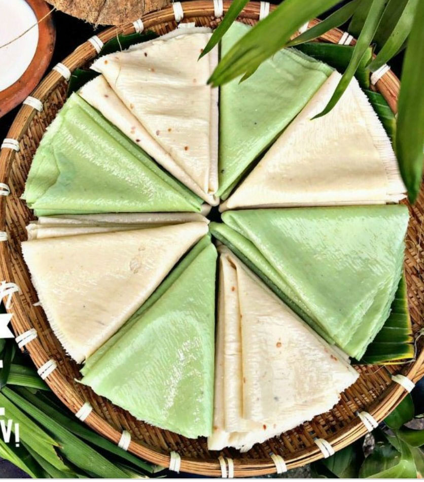 Bánh phồng sữa cốt dừa Thanh Long- Bến Tre (bịch 10 cái)