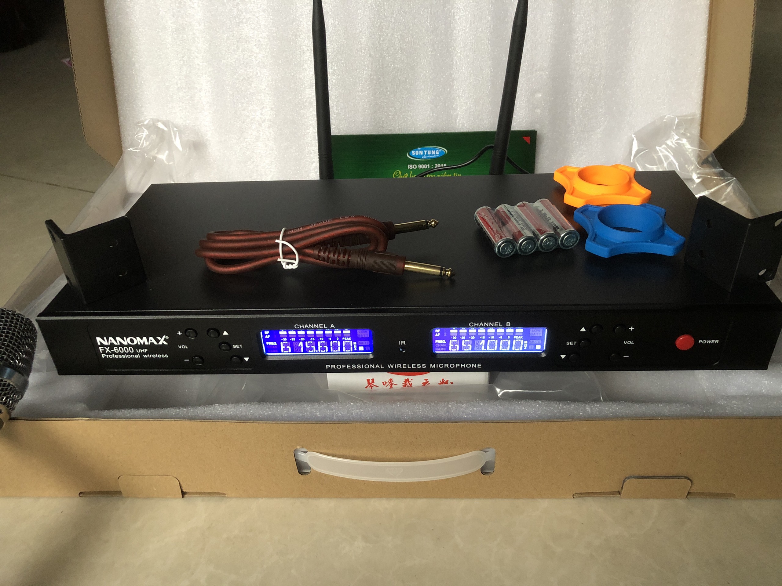 Micro chính hãng Nanomax FX-6000 UHF siêu hay