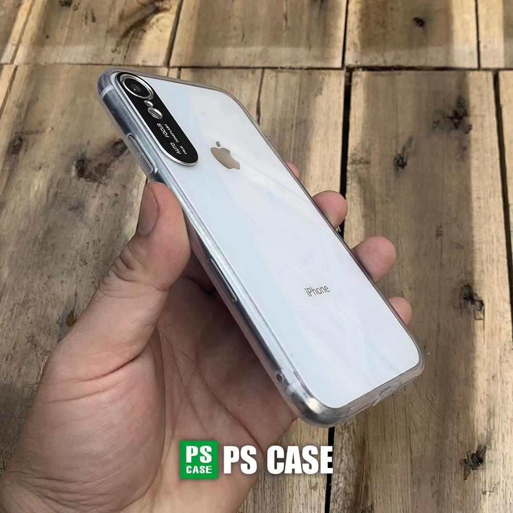 Ốp lưng bảo vệ camera dành cho iPhone XR - màu đen - PS Case Phân Phối
