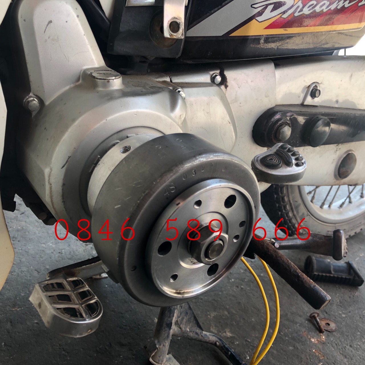 bộ phát điện mini gắn xe máy
