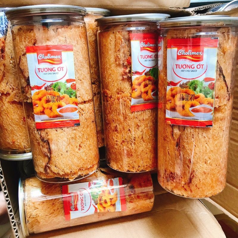 Mực cán tẩm vị Hủ pet 75k/200gr