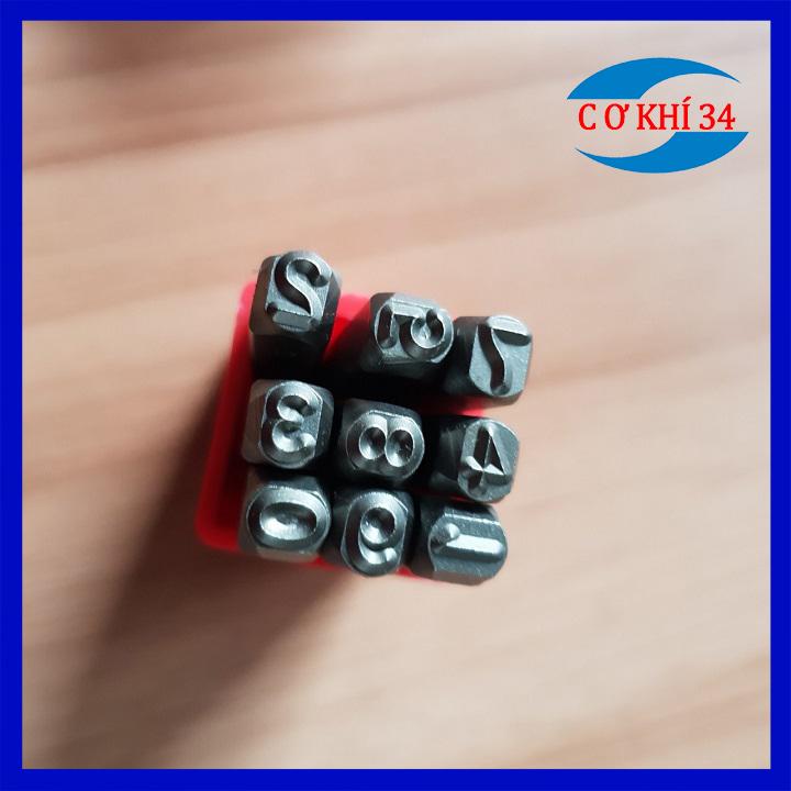 Bộ đục số đóng số 4mm - XUÔI