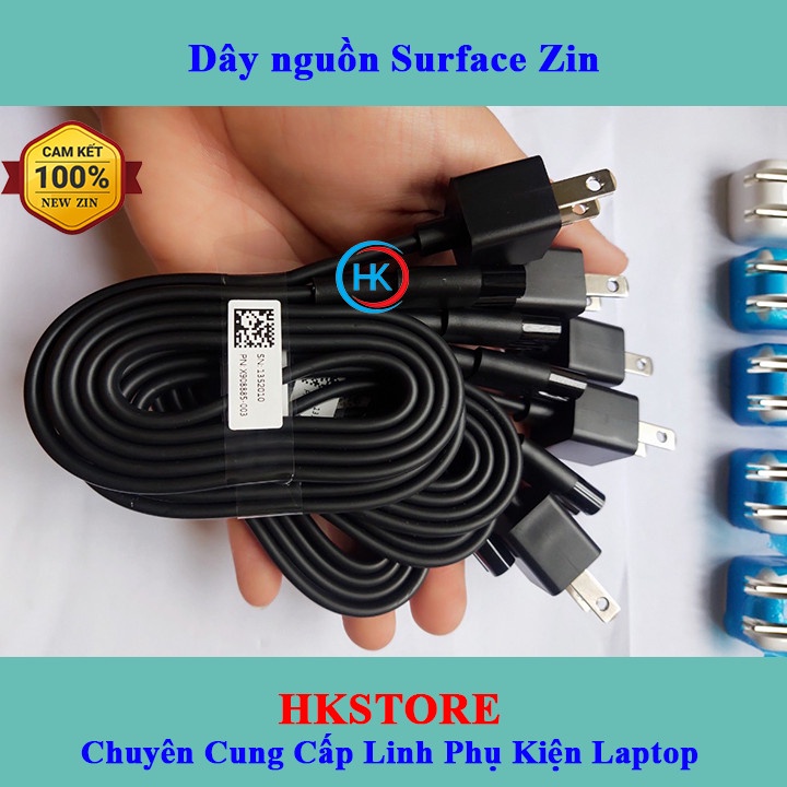 [Mã ELHA9 giảm 15% đơn 50K] Cáp Sạc - Dây Nguồn Surface Pro 4 Latop Book Số 8