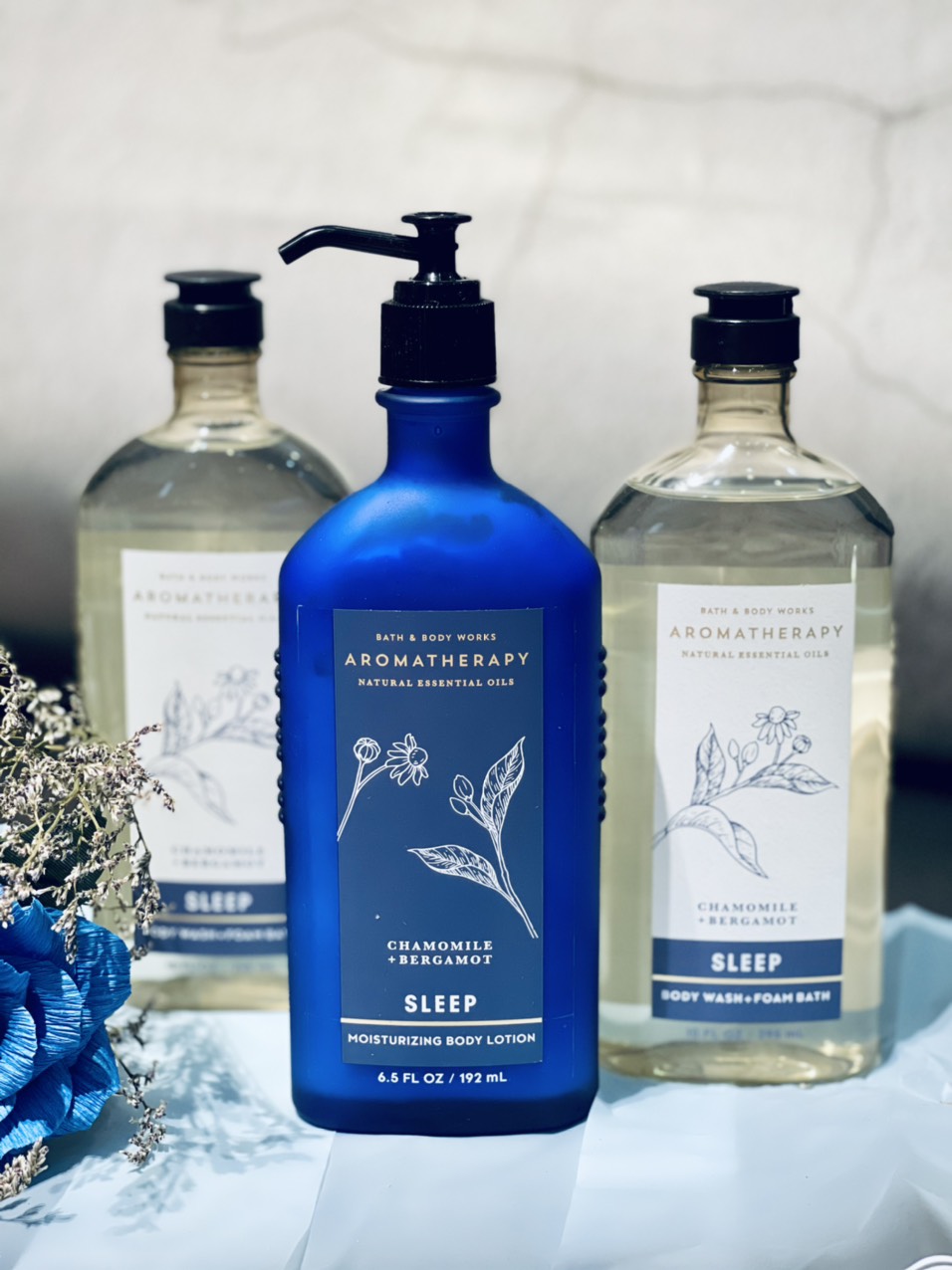 Lotion sữa tắm AROMATHERAPY Bath & body Works bill Mỹ